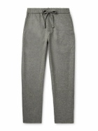 De Bonne Facture - Lounge Straight-Leg Wool Trousers - Gray