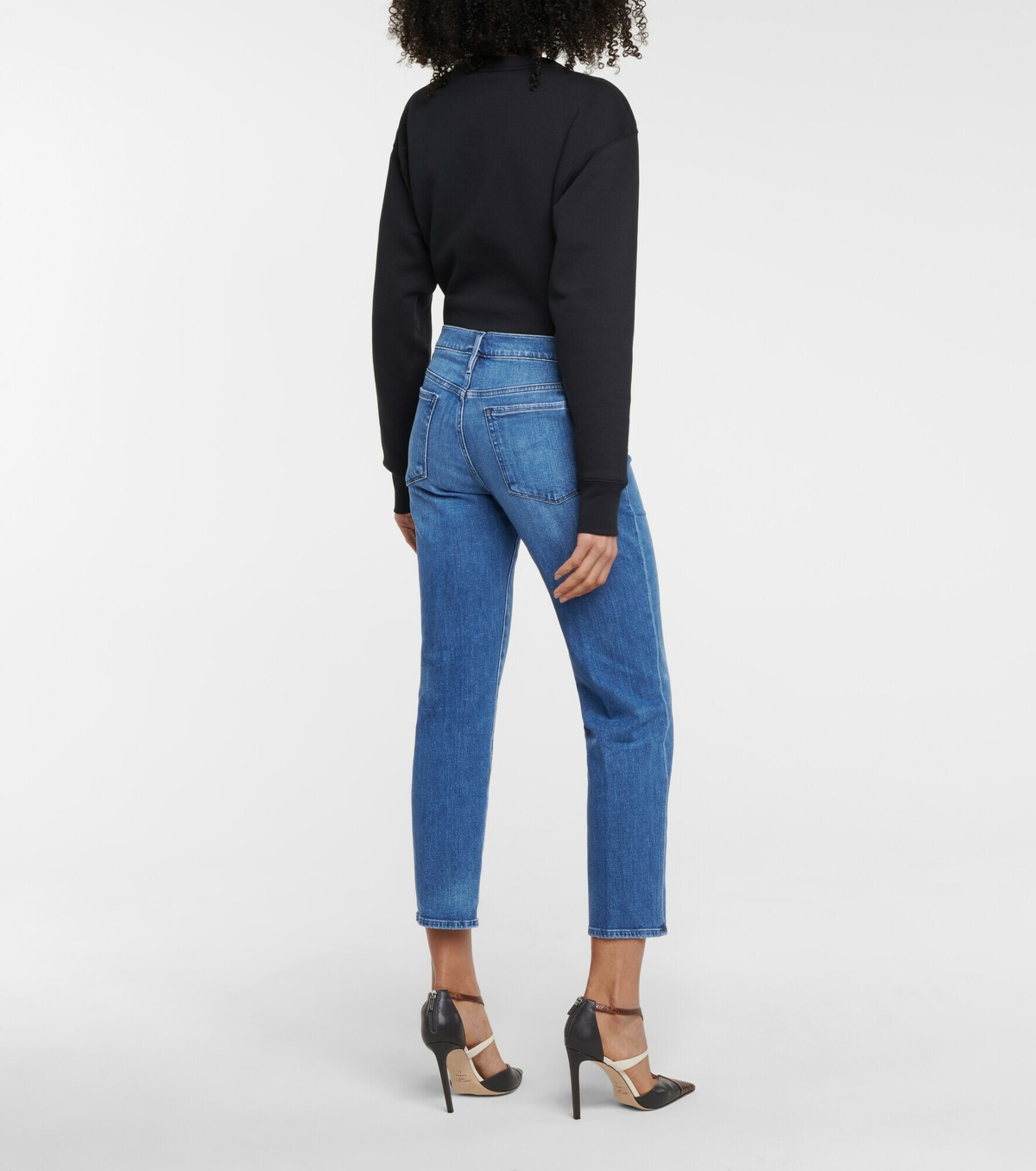 Frame - Le Nouveau Straight mid-rise jeans Frame Denim