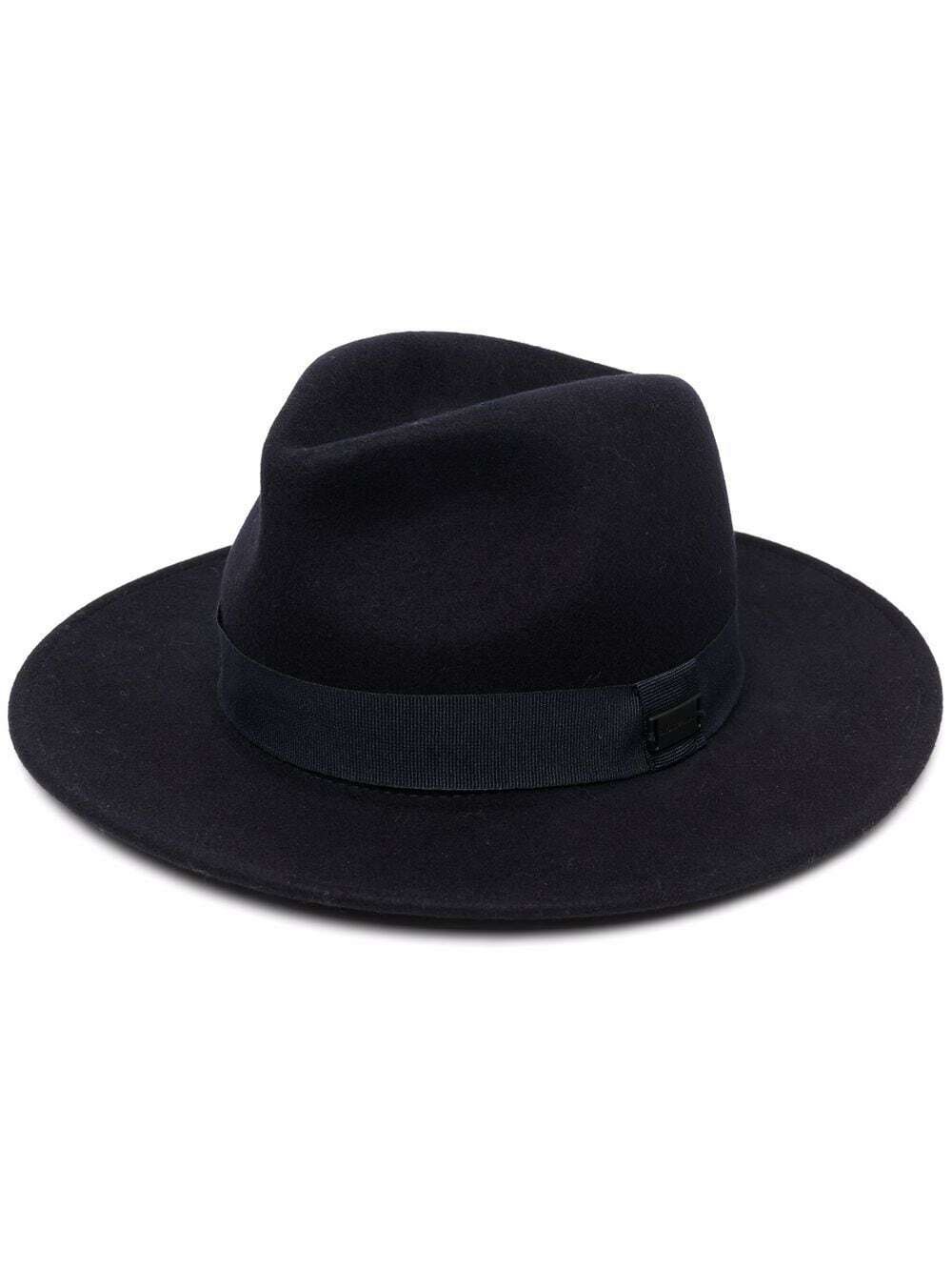 EMPORIO ARMANI - Wool Fedora Hat