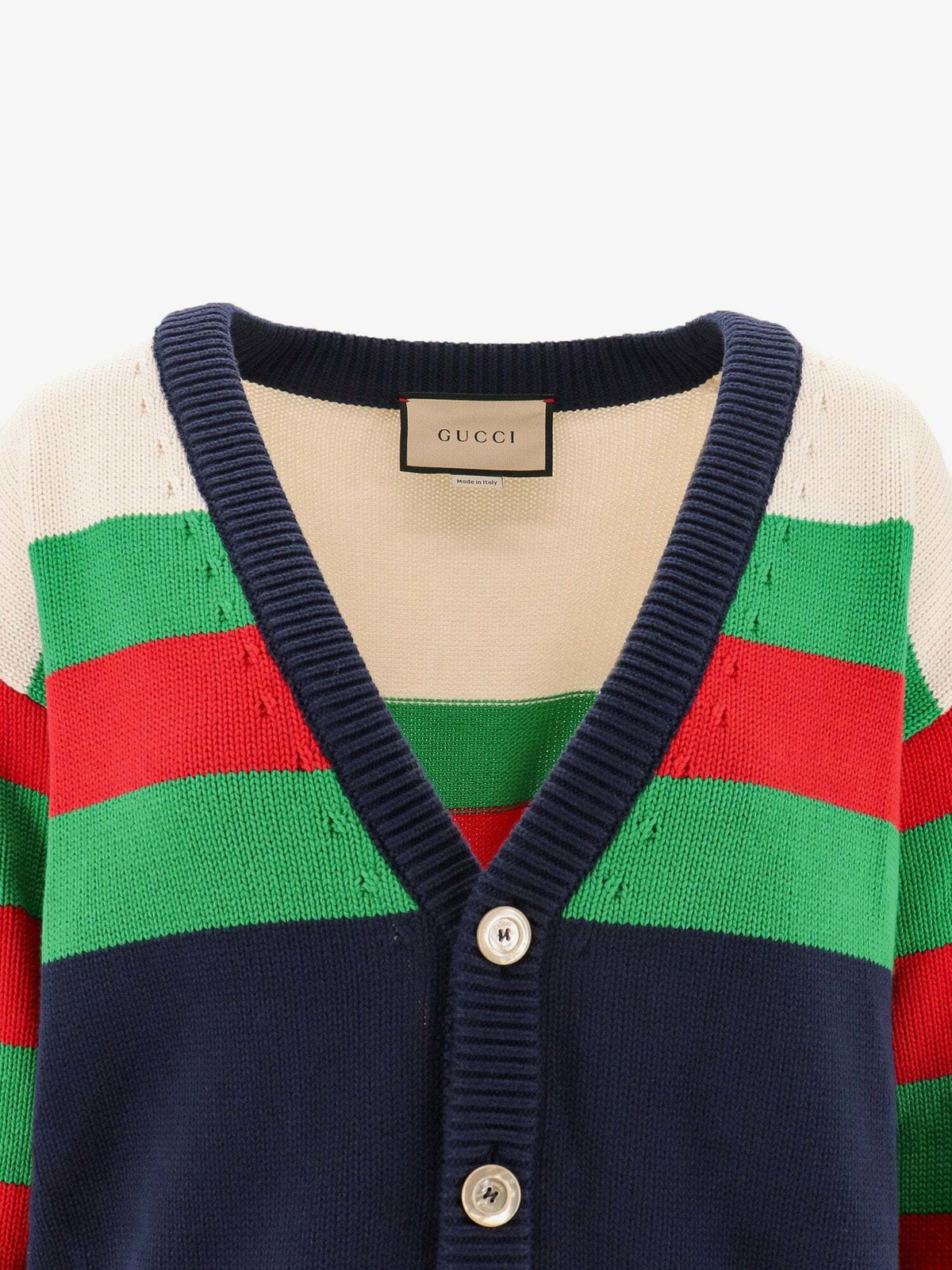 Gucci Cardigan Blue Womens Gucci
