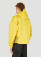 Printed Windbreaker Jacket in Yellow