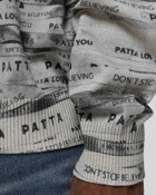Patta Ribbons Knitted Longsleeve Black/Grey - Mens - Pullovers