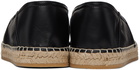 Burberry Black EKD Espadrilles