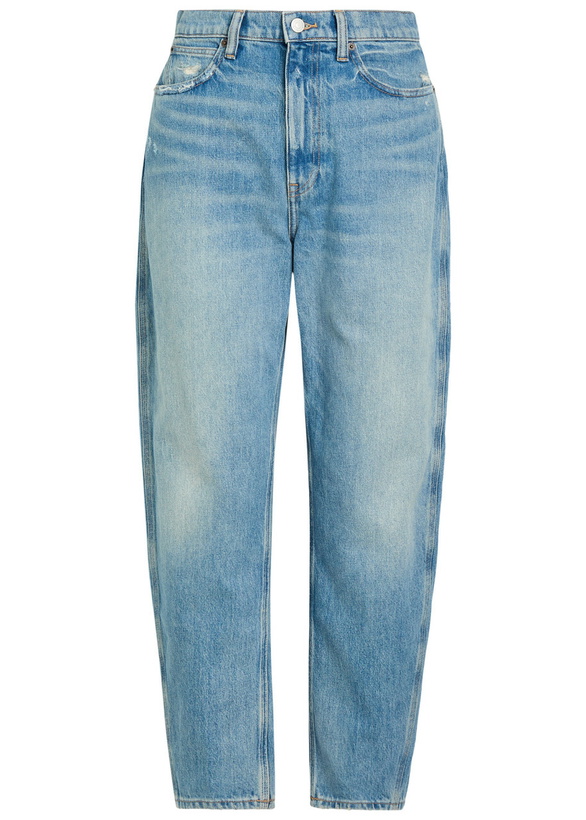 Photo: Polo Ralph Lauren Distressed Straight-leg Ankle Jeans Blue