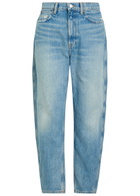 Polo Ralph Lauren Distressed Straight-leg Ankle Jeans Blue