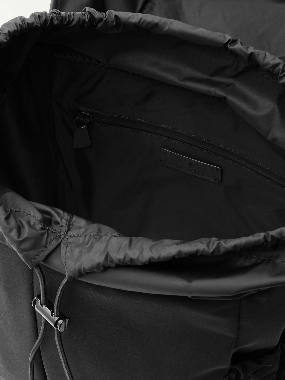 Moncler Grenoble - Logo-Appliquéd Tech-Canvas and Mesh Backpack Moncler ...