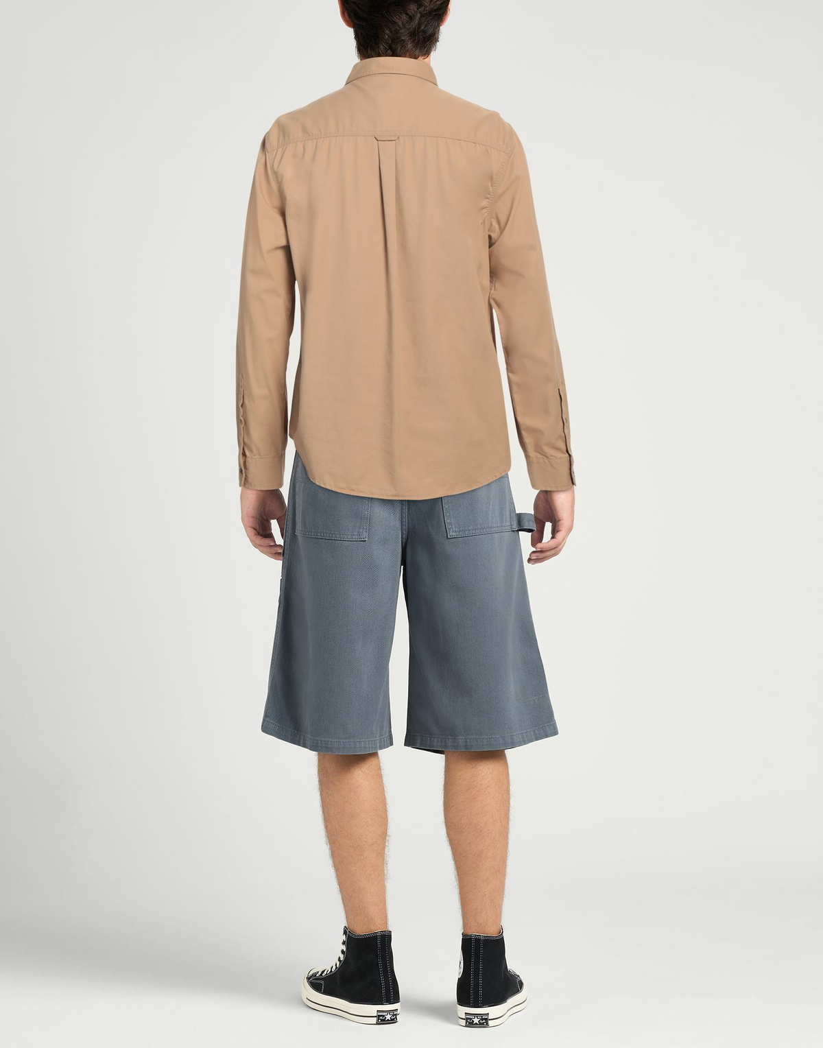 True Religion Mens Shirt in Camel