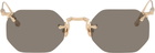 Matsuda Gold M5012 Sunglasses