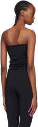 WARDROBE.NYC Black Opaque Tube Top