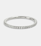 Ileana Makri Thread Band 18kt gold ring with diamonds