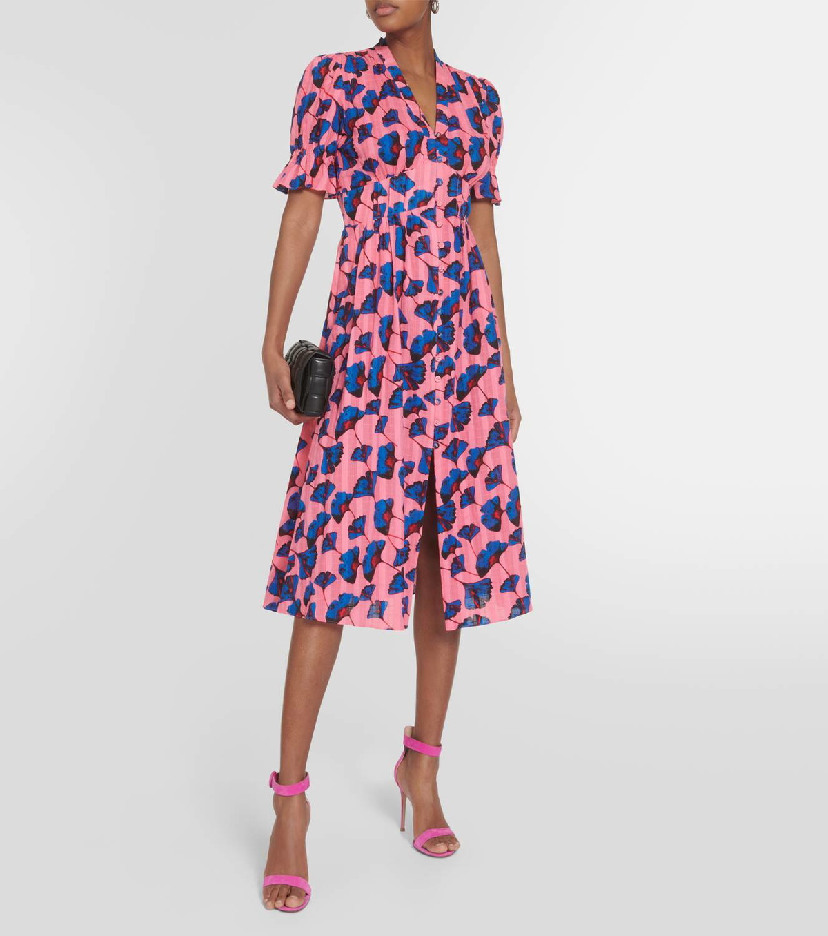 【DIANE von FURSTENBERG】エリカプリントマキシドレス Diane von Furstenberg Erica printed cotton maxi dress Diane