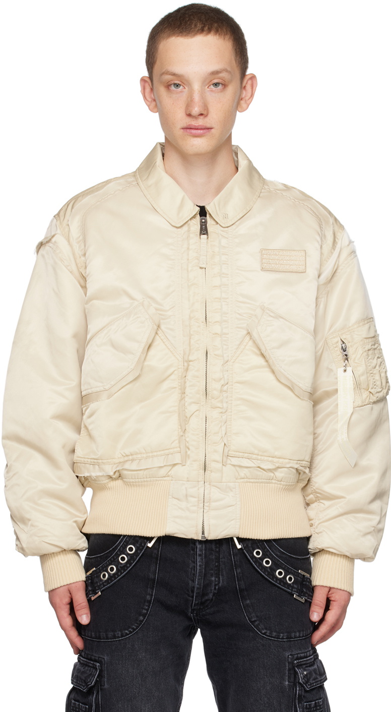 Photo: MISBHV Beige Alpha Industries & KEINEMUSIK Edition Bomber Jacket