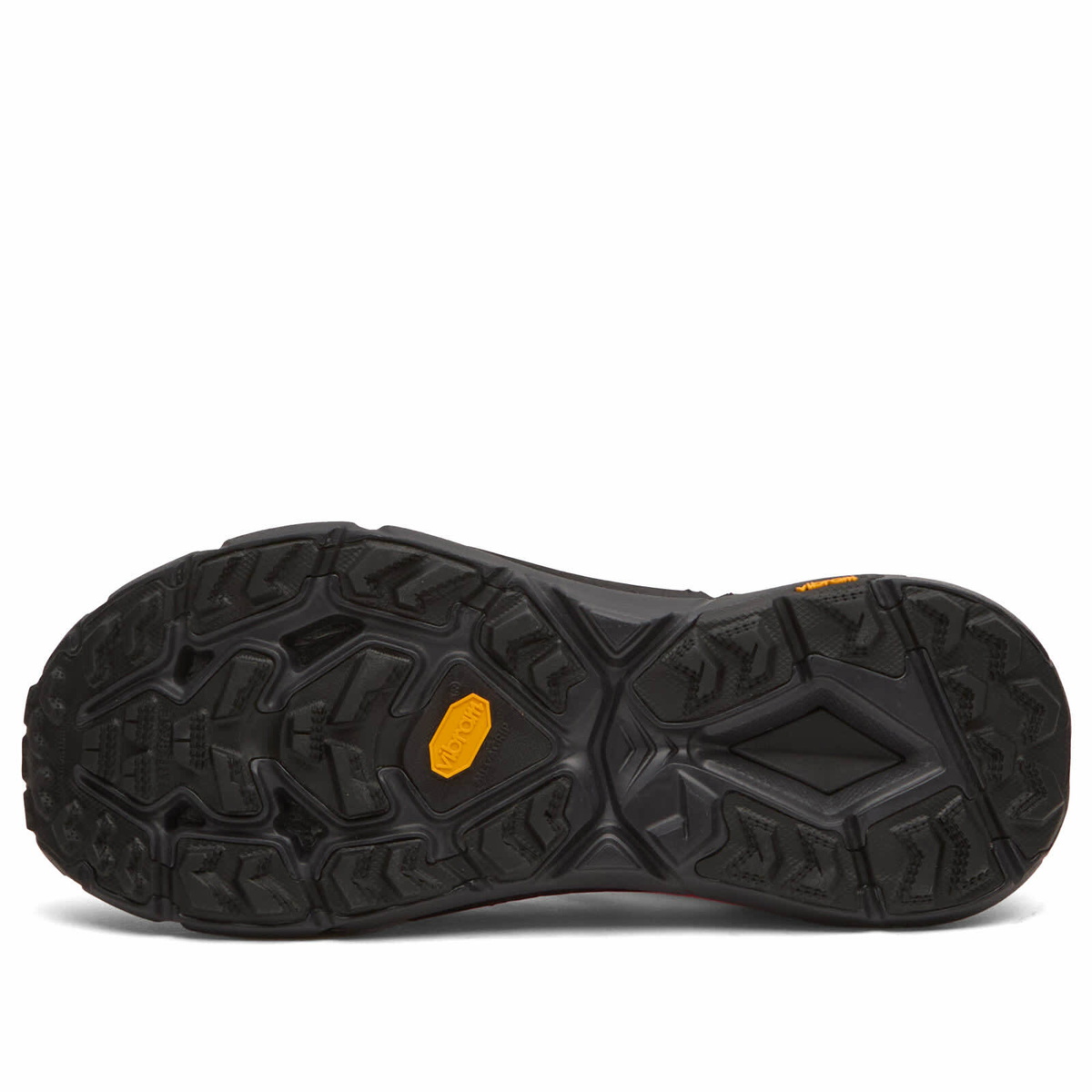 HOKA ONE ONE Men's Mafate Speed 4 Lite Sneaker in Neon Flame/Black