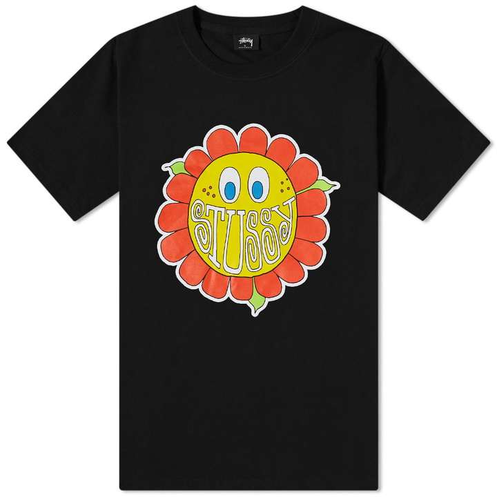 Photo: Stussy Happy Flower Tee