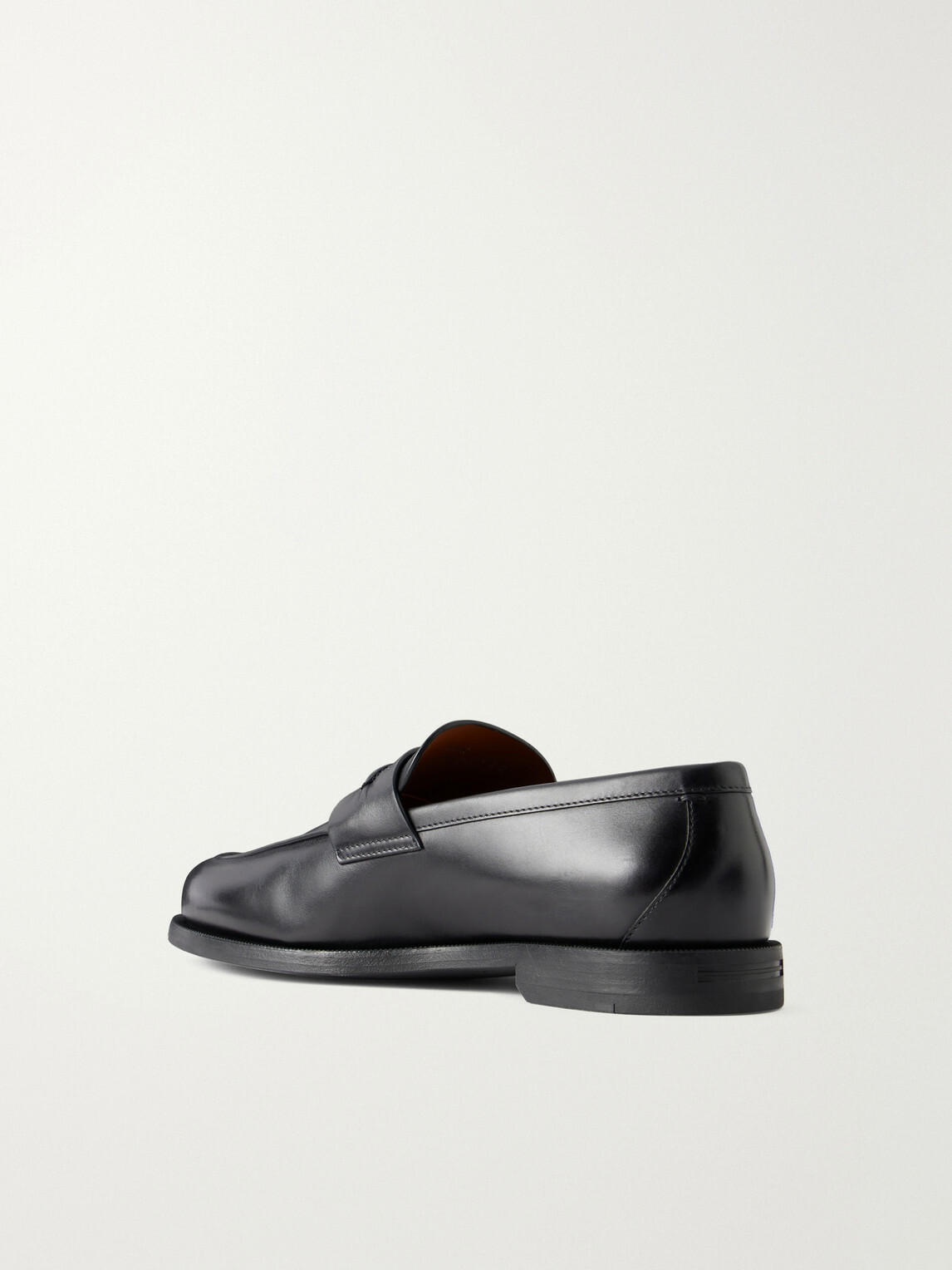Zegna - Leather Loafers - Black