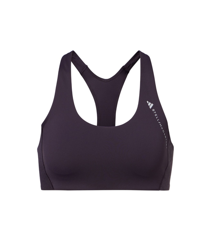 Photo: Adidas by Stella McCartney Logo jersey sports bra