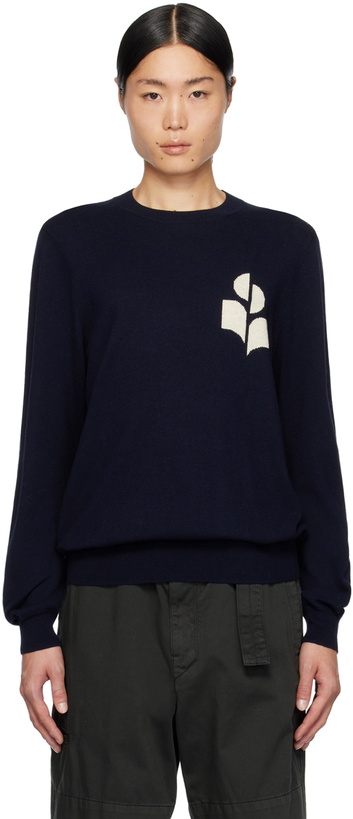 Photo: Isabel Marant Navy Evans Sweater