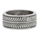 Emanuele Bicocchi Silver Tyre Band Ring