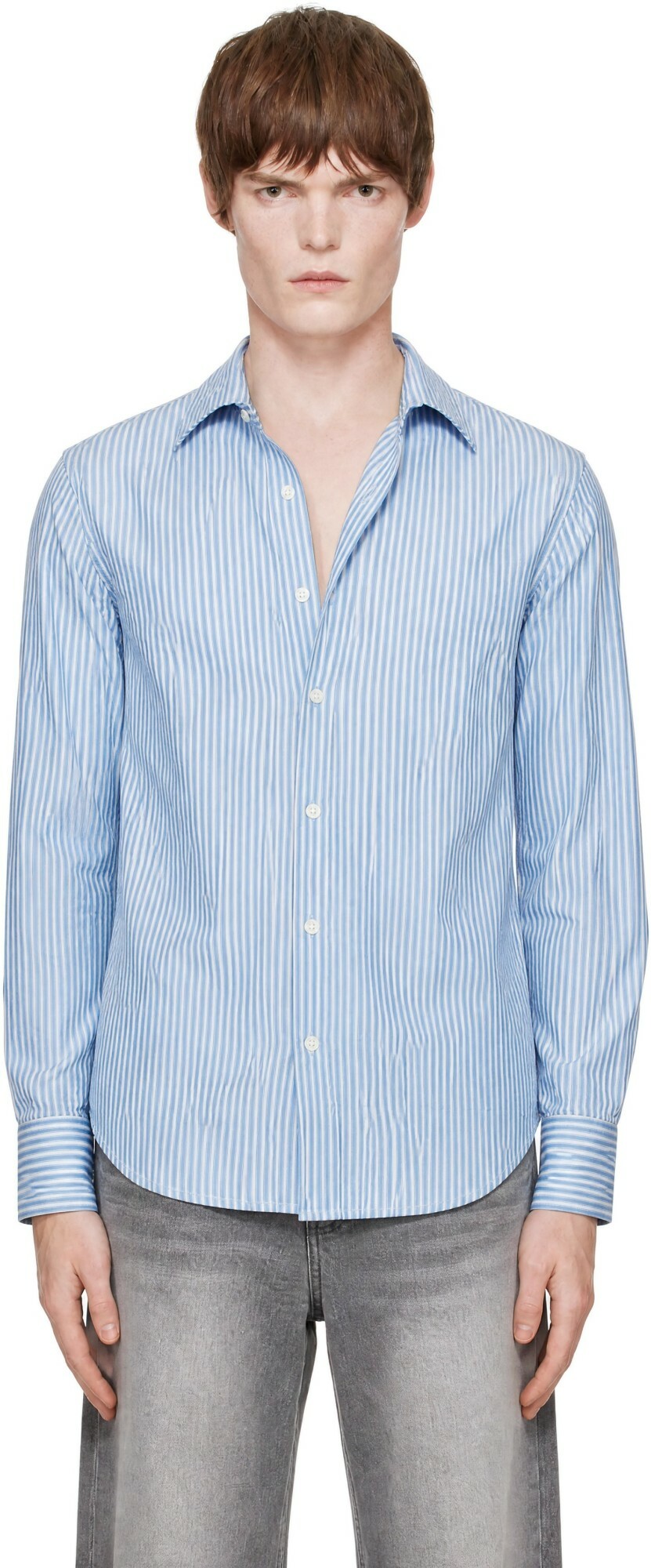 Carter Young Blue Business Shirt