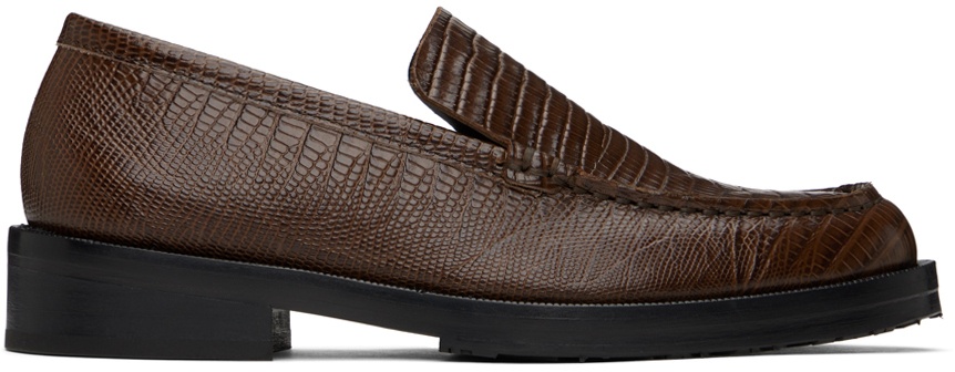 Photo: BY FAR Brown Rafael Loafers