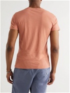 FRESCOBOL CARIOCA - Lucio Slim-Fit Cotton and Linen-Blend T-Shirt - Pink