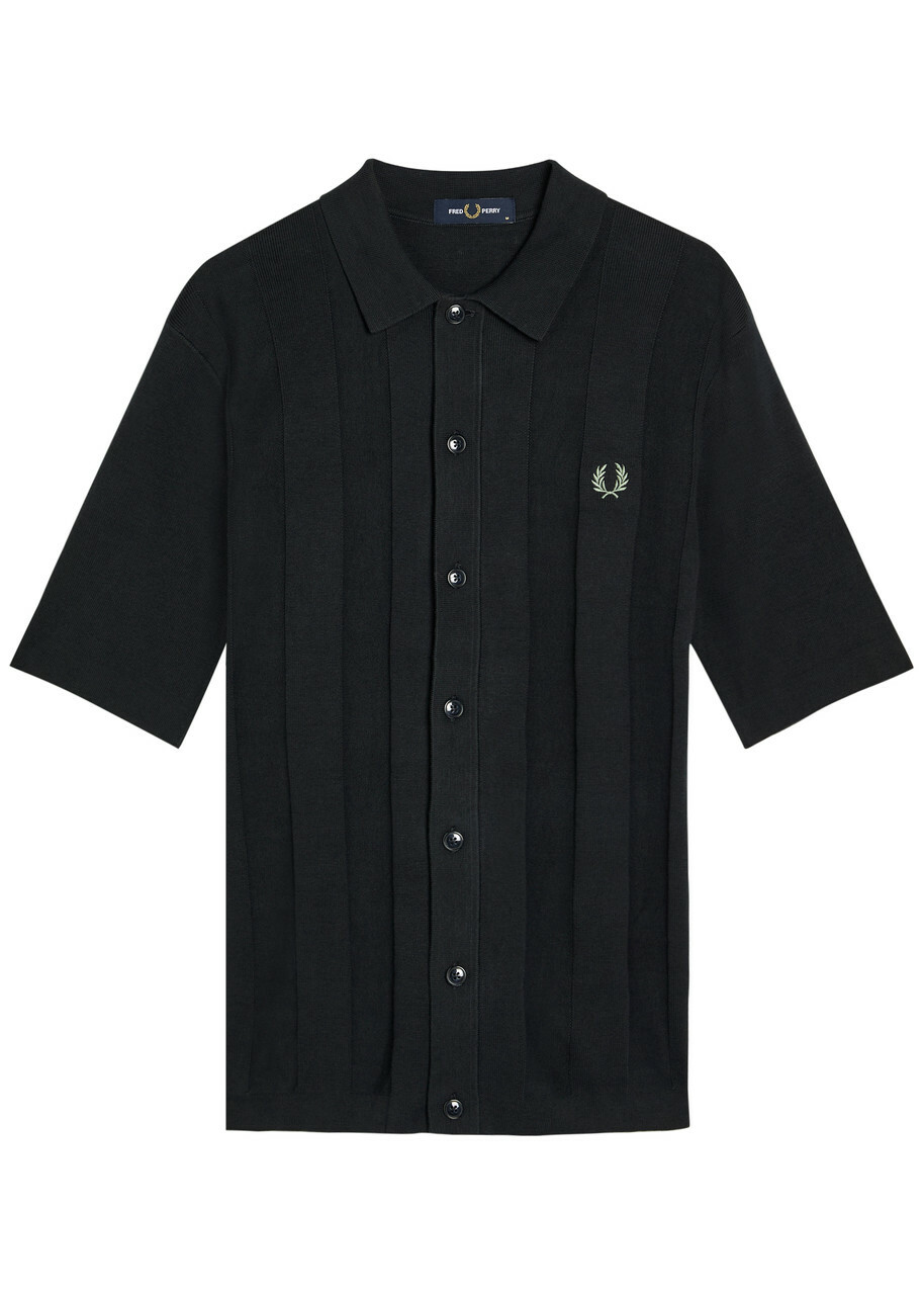 FREDPERRY FOR MARGARETHOWELL ブラック size10 Fred Perry x Margaret Howell Pique Polo Black Fred Perry