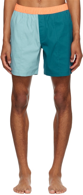 Photo: The North Face Blue Class V Shorts