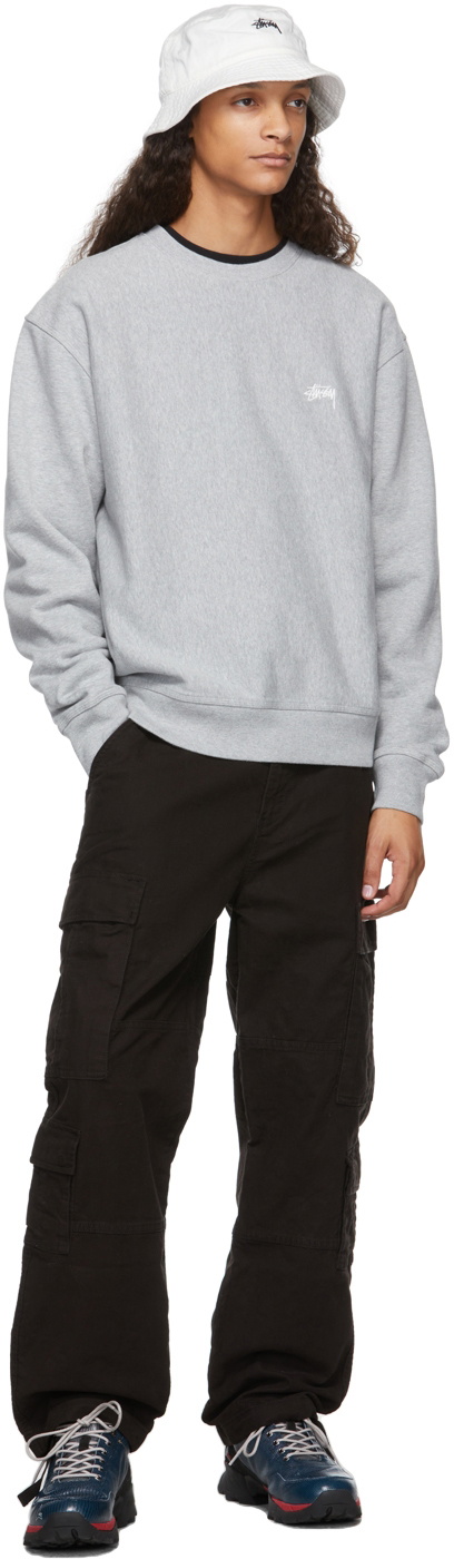 Stüssy - Fleece Cargo Pants in Black Stussy