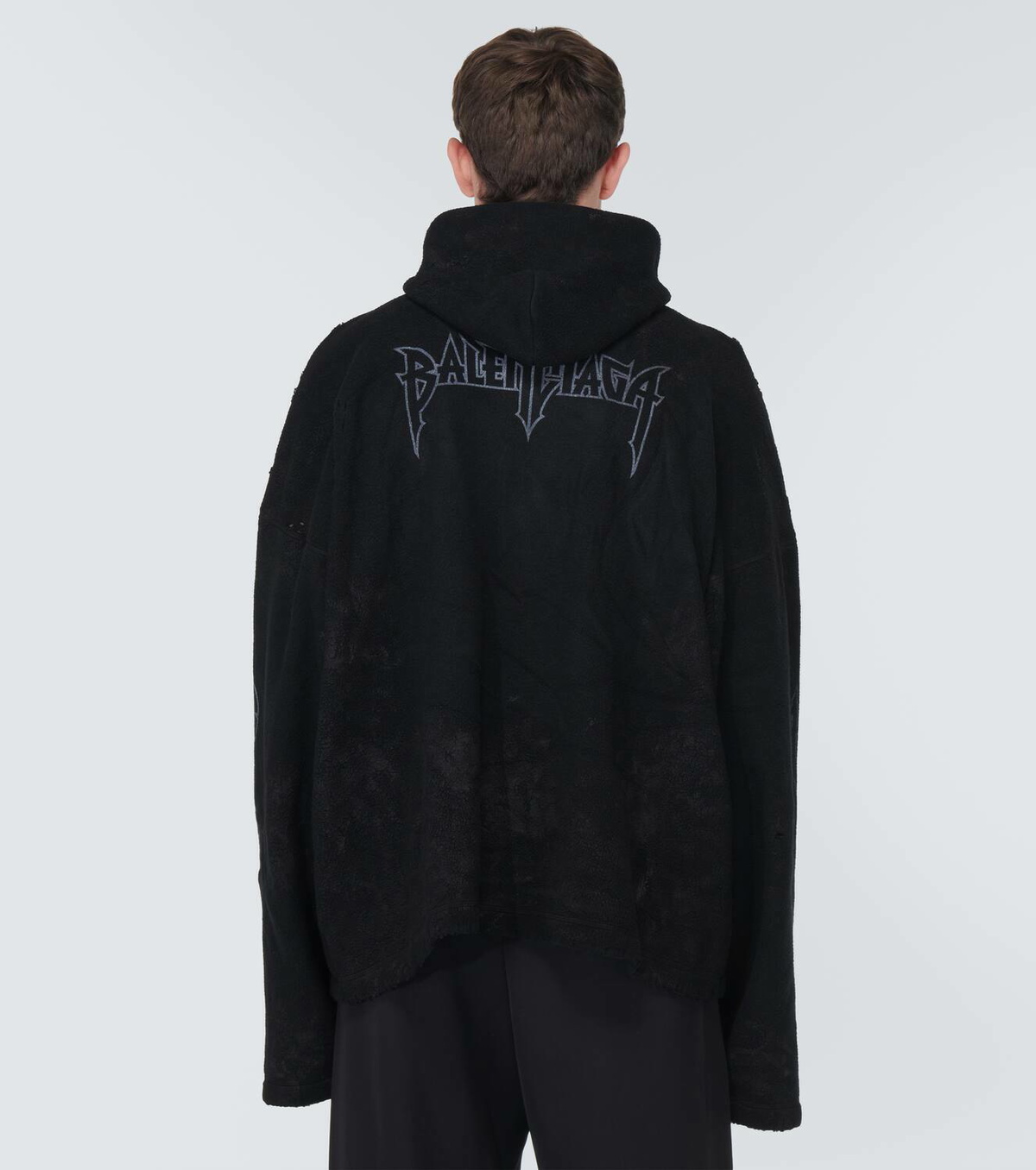 パーカー・フーディ [Balenciaga] Printed hoodie - Black Balenciaga Printed hoodie Balenciaga