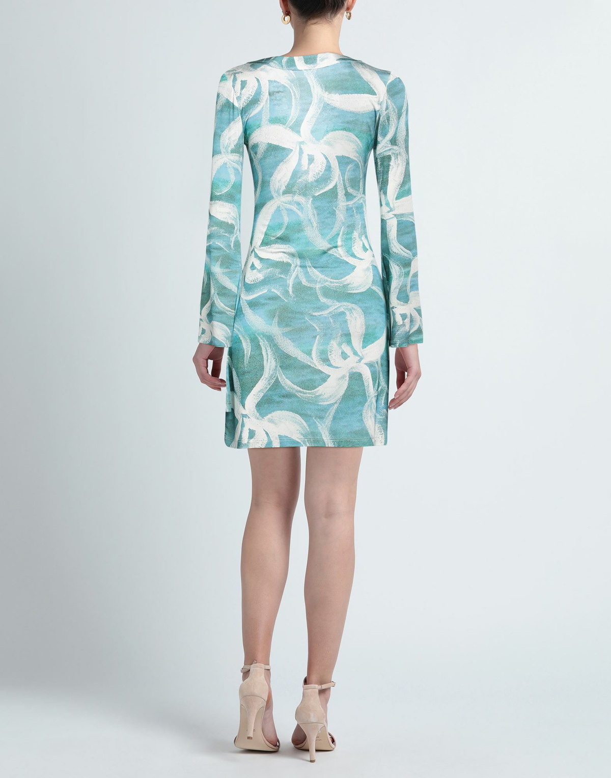 Louisa Ballou Womens Mini dress Turquoise