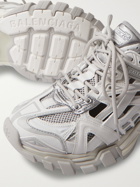 BALENCIAGA - Track.2 Nylon, Mesh and Rubber Sneakers - White