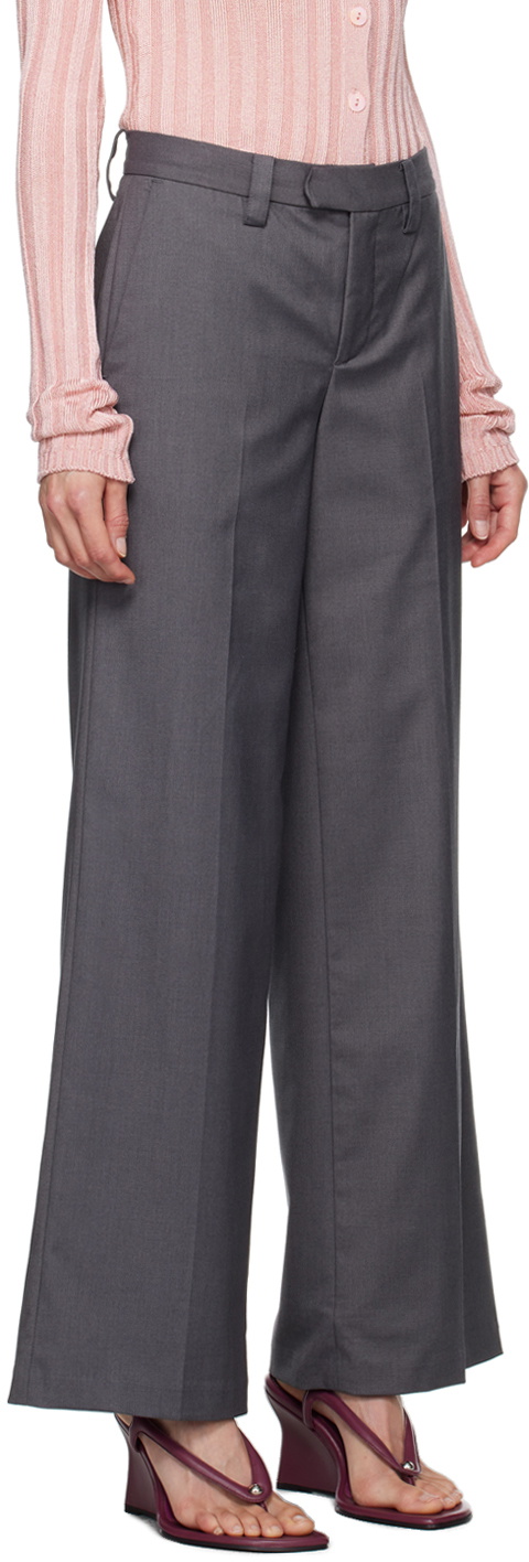 GUIZIO Gray Athalia Trousers