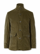 Purdey - Petersham Cotton-Corduroy Jacket - Green