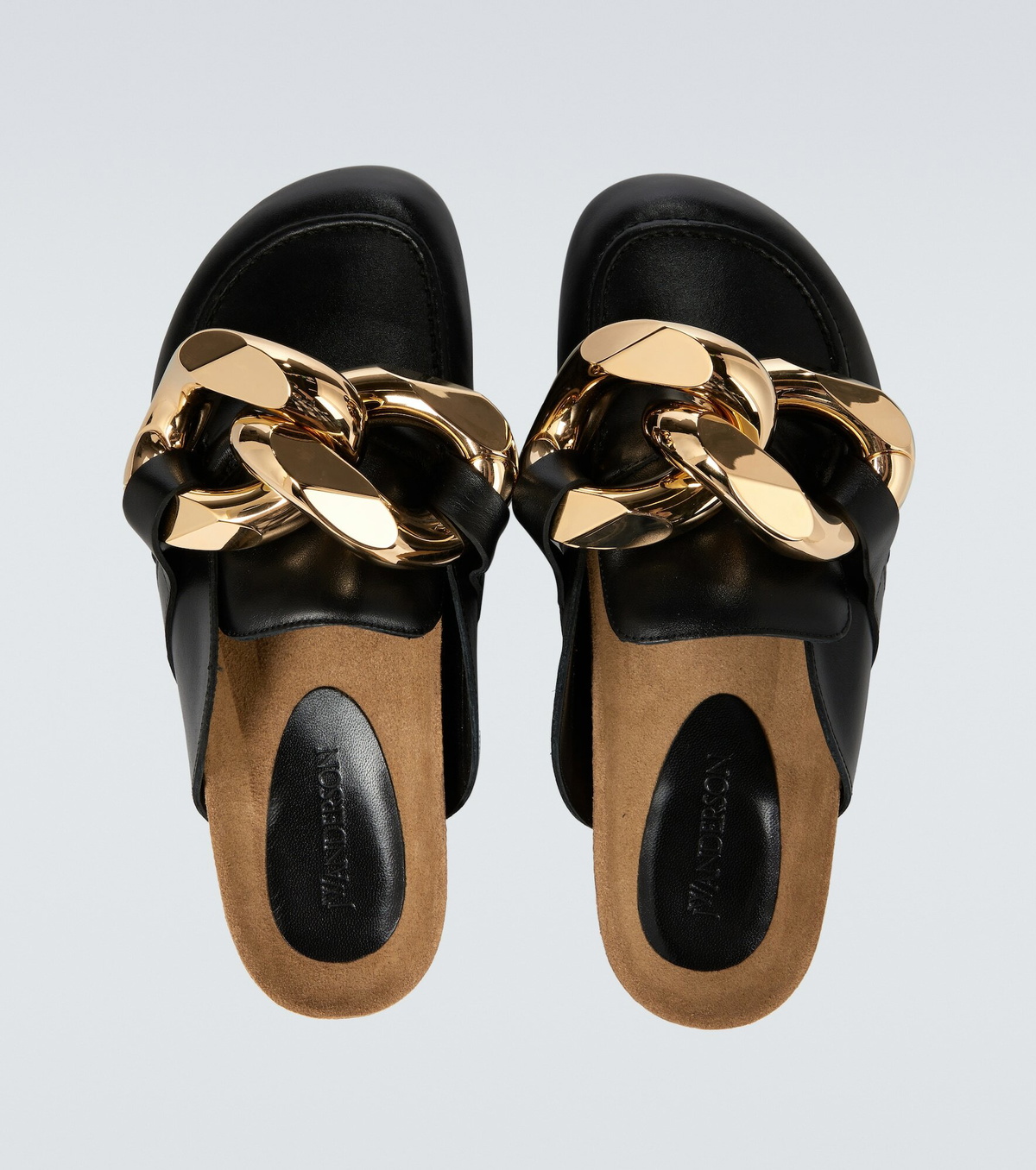 JW Anderson - Curb chain mules JW Anderson