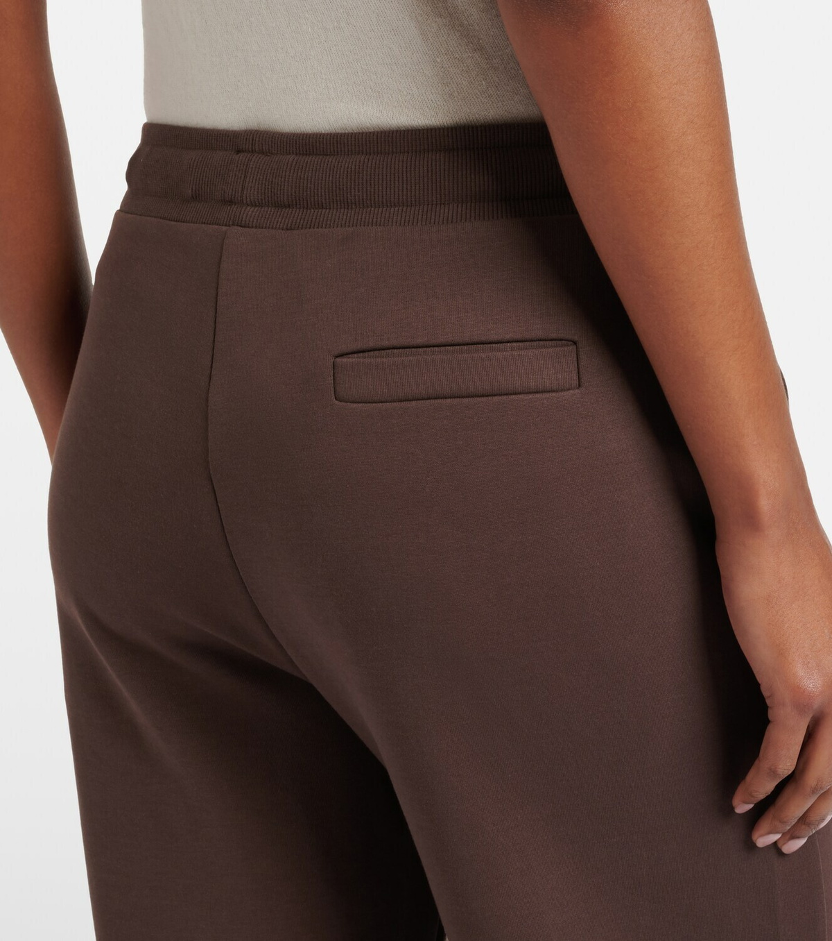 'S Max Mara Bali cotton-blend wide-leg sweatpants