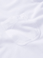 RUBINACCI - Cotton-Jersey Polo Shirt - White