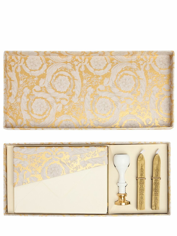 Photo: VERSACE Barocco Seal & Stationary Set