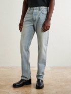 Cherry Los Angeles - Straight-Leg Distressed Jeans - Blue