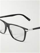Dior Eyewear - Blacksuit S18I Acetate and Silver-Tone Square-Frame Optical Glasses