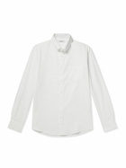 Sunspel - Button-Down Collar Cotton Oxford Shirt - White