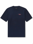 Rapha - Logo-Embroidered Cotton-Jersey T-Shirt - Blue