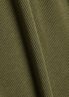 Rag & Bone Ribbed Stretch-cotton T-shirt Dark Green