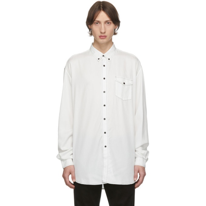 Photo: Schnaydermans White Oversized Solid Shirt