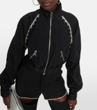 Area Embellished track jacket