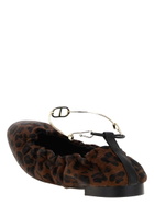 TwinSet Animal Print Ballet Flats