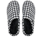 SUBU Insulated Winter Sandal in Hounds Tooth