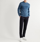 Loro Piana - Ribbed Cashmere Sweater - Blue