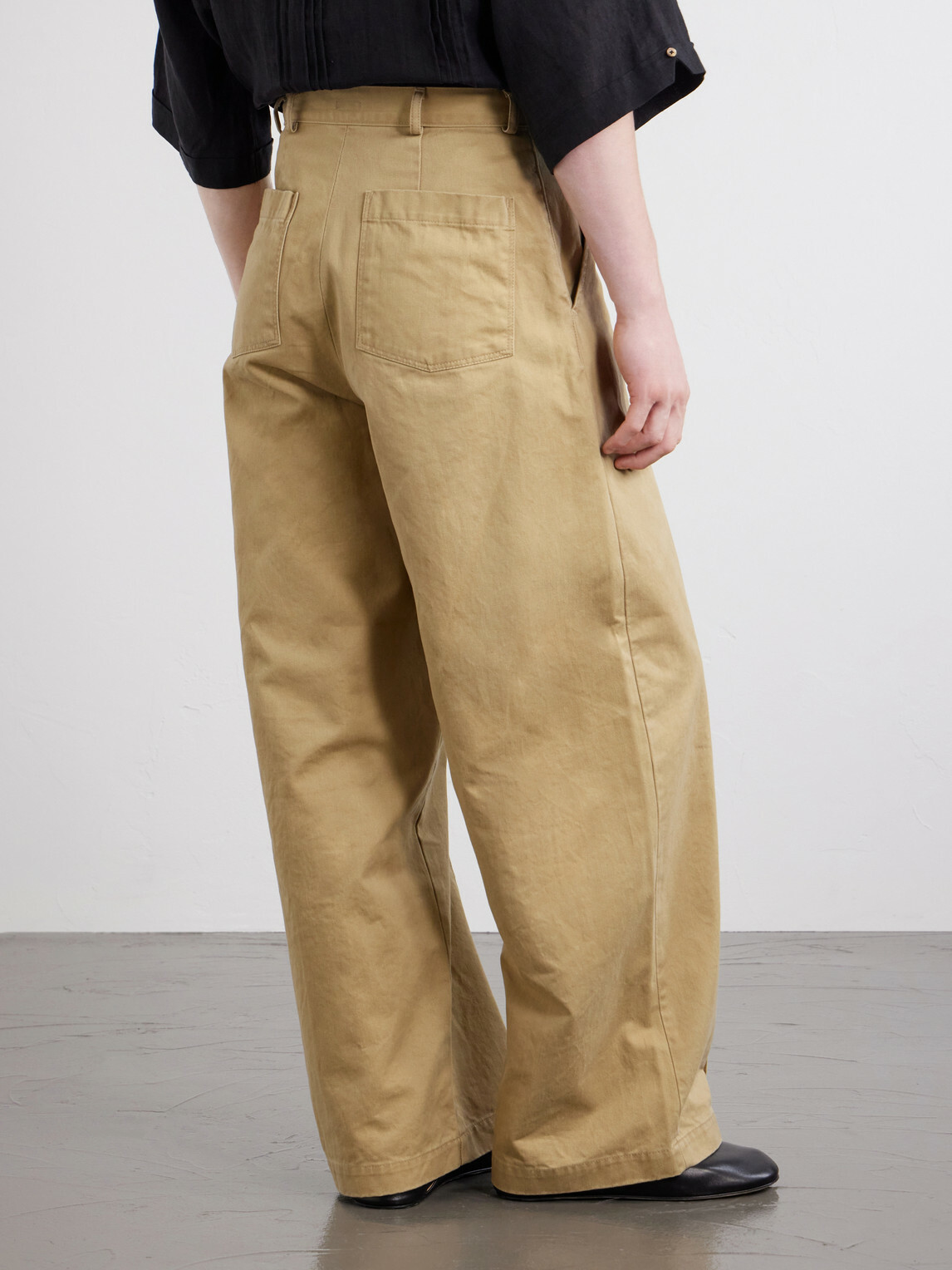 KAPITAL - Boogie Day Straight-Leg Panelled Cotton-Twill Trousers - Neutrals