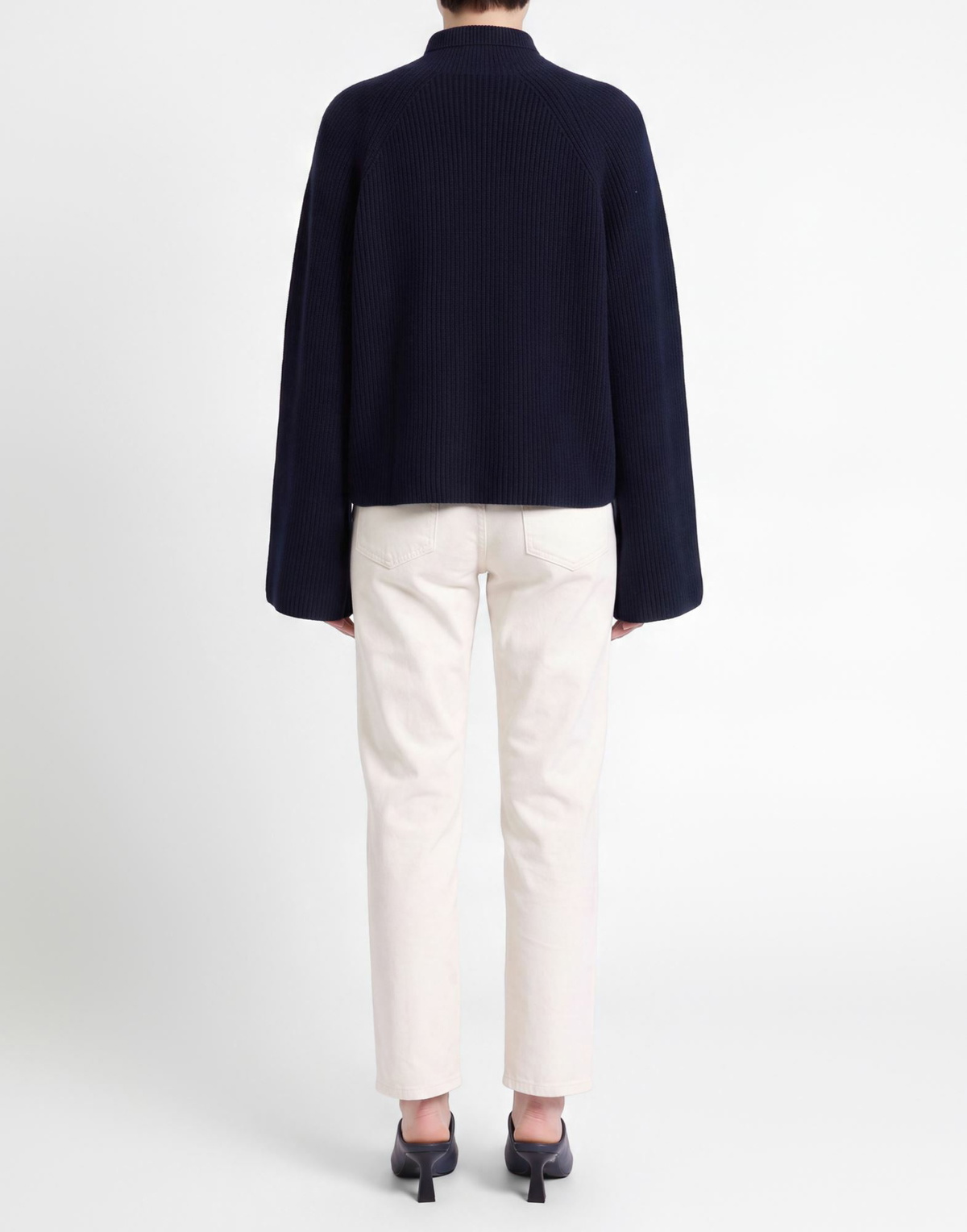 Jucca Womens Turtleneck in Navy