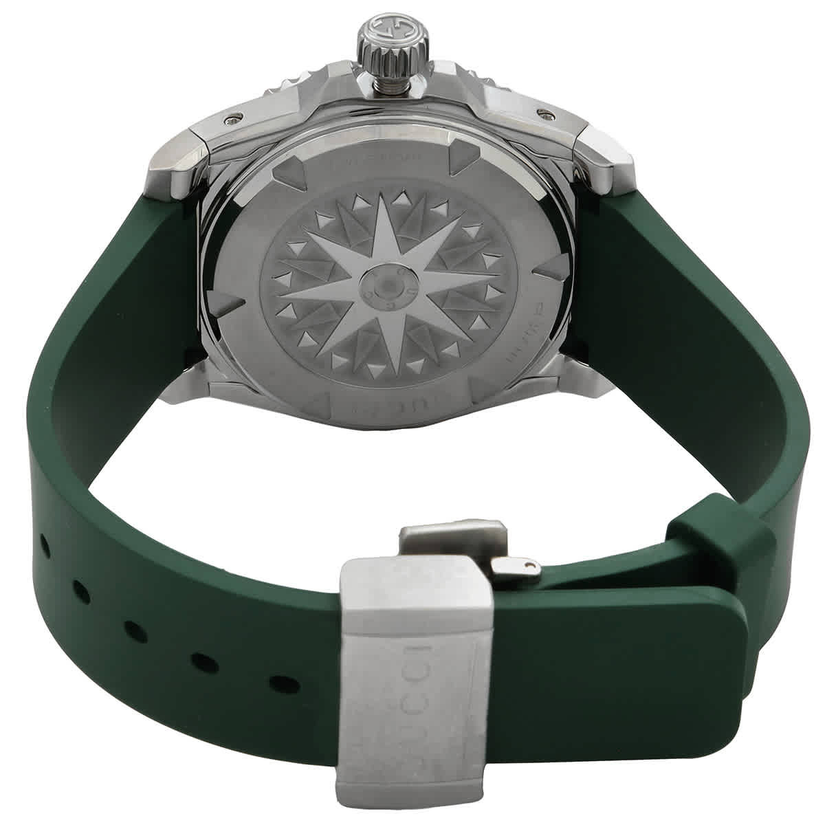 Gucci Dive Automatic Green Dial Mens Watch YA136360